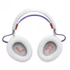 Headset JBL Quantum 650 — Kabelloses Bluetooth, USB-C, ohrumschließend, Kopfbügel, Weiß, 20–20000 Hz