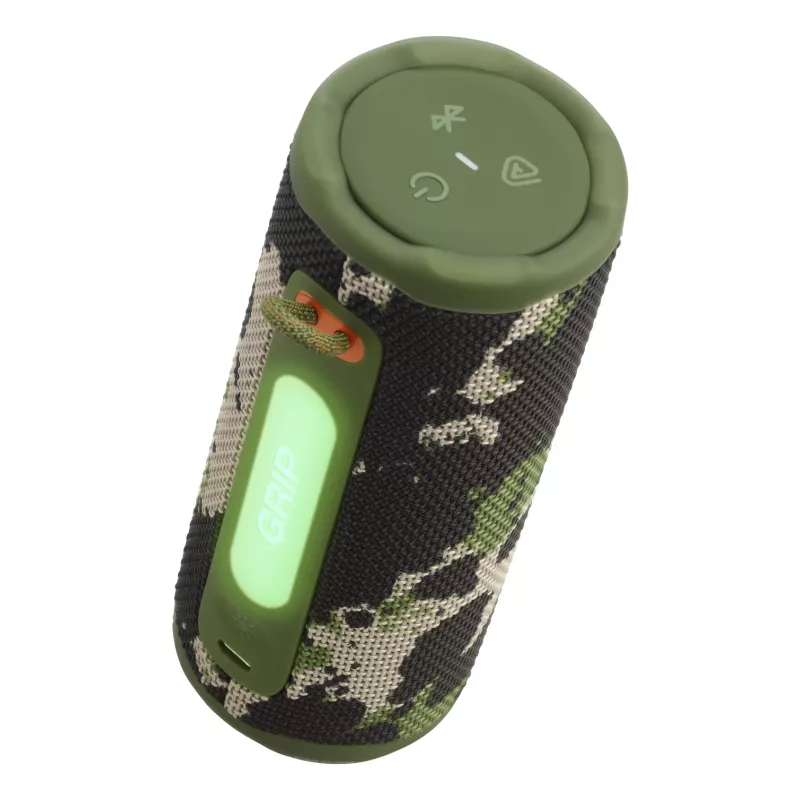 Mono tragbarer Lautsprecher JBL Grip Mono Camouflage — 16 W, Bluetooth, 70–20.000 Hz