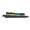 GENESIS Rhod 500 RGB Tastatur Gaming USB QWERTY Portugiesisch Schwarz, Silber