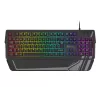 Gaming-Tastatur GENESIS Rhod 350 RGB – 104-Tasten-USB-QWERTY-Spanisch in voller Größe, Schwarz, RGB-Hintergrundbeleuchtung, Handballenauflage