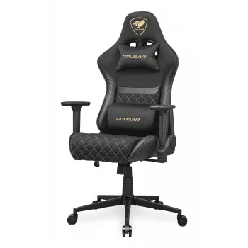 Universal-Gaming-Stuhl COUGAR Gaming Armor One V2 Gold F Upholstered gepolsterter Sitz Schwarz Gold