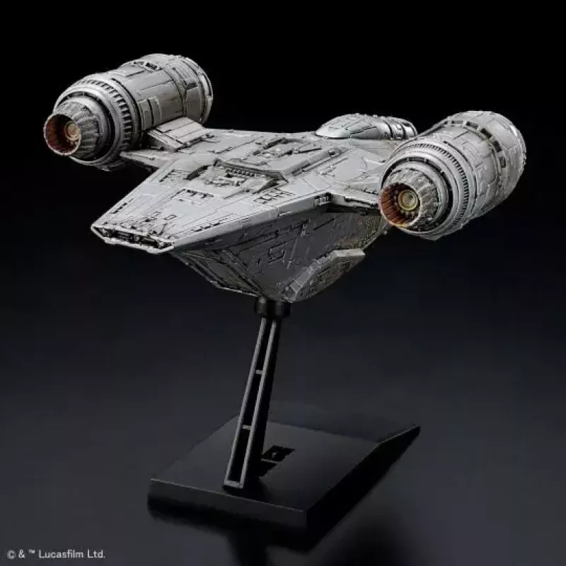 Kunststoffmodell REVELL Razor Crest 1/144 Maßstab — Star Wars Bandai Bausatz, Kunststoff-Modellbausatz