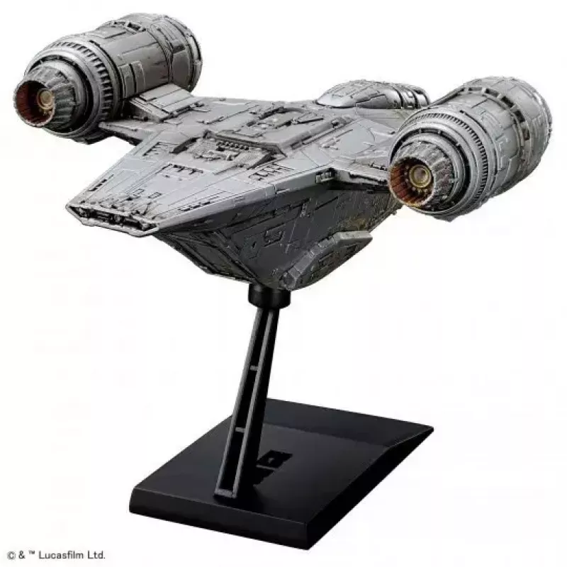 Kunststoffmodell REVELL Razor Crest 1/144 Maßstab — Star Wars Bandai Bausatz, Kunststoff-Modellbausatz