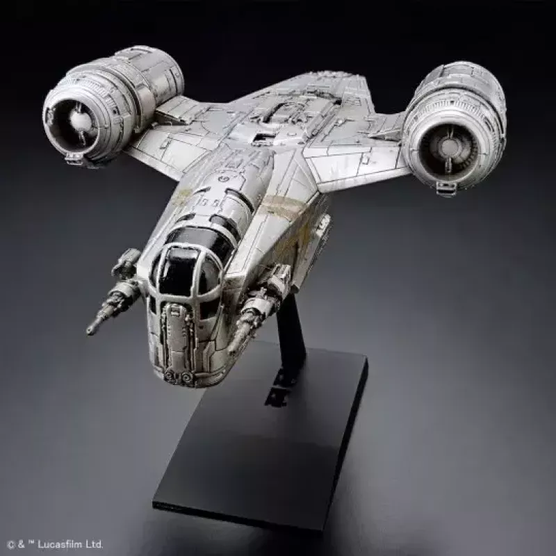 Kunststoffmodell REVELL Razor Crest 1/144 Maßstab — Star Wars Bandai Bausatz, Kunststoff-Modellbausatz