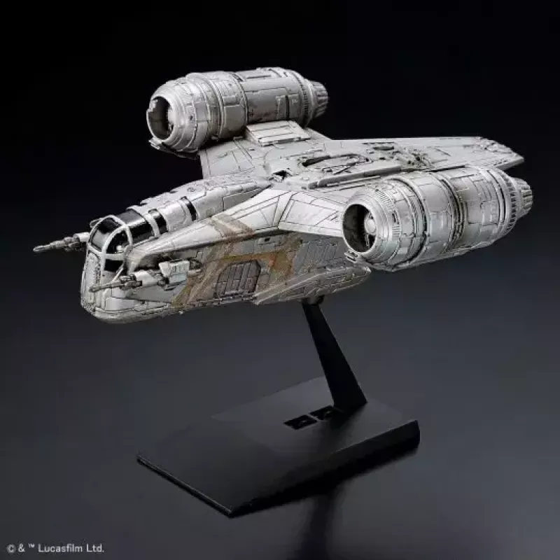 Kunststoffmodell REVELL Razor Crest 1/144 Maßstab — Star Wars Bandai Bausatz, Kunststoff-Modellbausatz