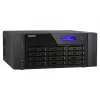 NAS Tower QNAP TS-h1290FX — EPYC 7302P 3,0 GHz, 128 GB DDR4, 12 Einschübe, QuTS hero, Schwarz