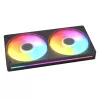 COUGAR Unity240-FB Single-Frame 240 ARGB PWM Reversed Fan mit Stream-Kabeldesign, Schwarz
