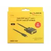 USB-C auf DVI Adapter DeLOCK 3m 85322