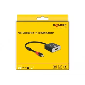 Aktiver Mini DisplayPort 1.4 auf HDMI Adapter DeLOCK 65302