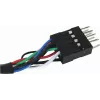 FireWire-Kabel DeLOCK 82379 0,016 m Schwarz Stecker/Stecker