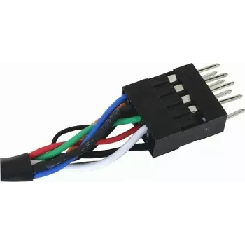 FireWire-Kabel DeLOCK 82379 0,016 m Schwarz Stecker/Stecker