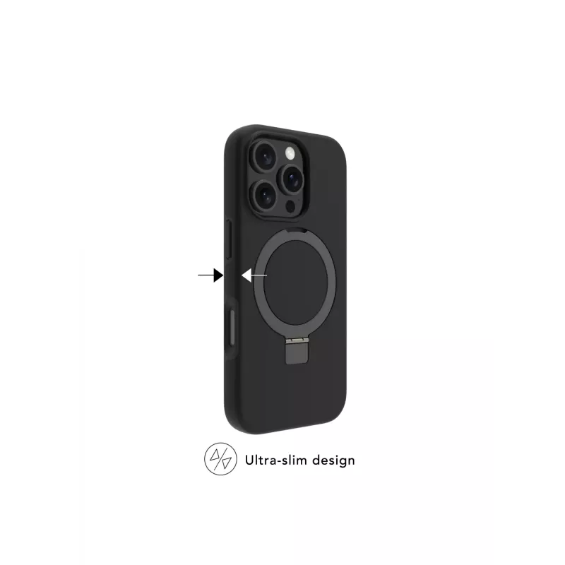 Schutzhülle dbramante1928 Iceland Ultra D3O MS Kick für iPhone 17e/16e/15/14/13, 15,5 cm (6,1 Zoll), Schwarz