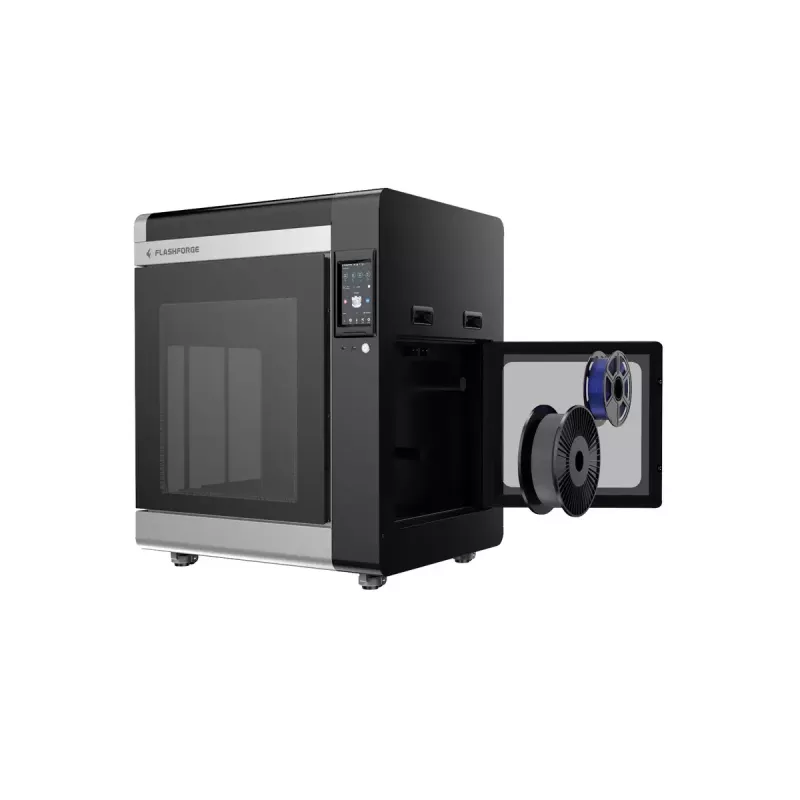 3D-Drucker Flashforge Creator 4A — Bauvolumen 400×350×500 mm, 1,75 mm Filament, max. Druckbett 120 °C, Wi‑Fi