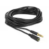 Audio-Kabel DeLOCK 84669 5 m 3,5 mm Schwarz