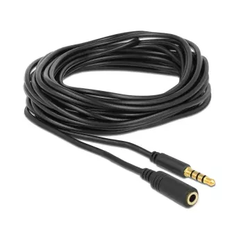 Audio-Kabel DeLOCK 84669 5 m 3,5 mm Schwarz
