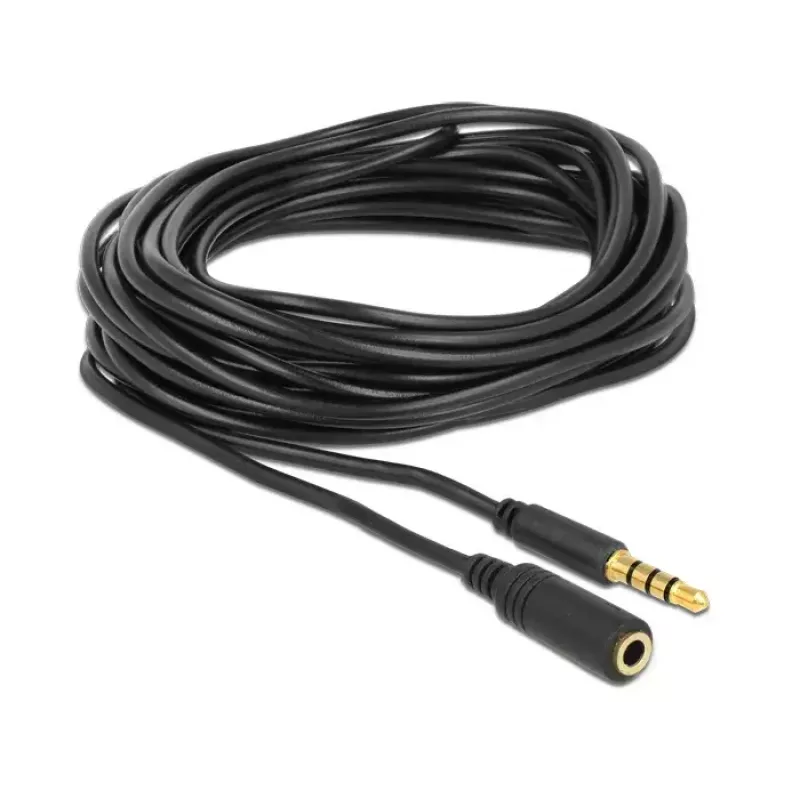 Audio-Kabel DeLOCK 84669 5 m 3,5 mm Schwarz