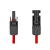 Kabel DeLOCK DL4 Solar-Flachkabel Stecker auf Buchse 60 cm rot 3,3 mm²