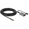 USB-Kabel DeLOCK 85391 USB 3.2 Gen 1 5 m USB-A USB-C Schwarz Grau