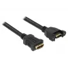 HDMI-Kabel DeLOCK 0,25 m 2xHDMI