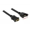 HDMI-Kabel DeLOCK 0,25 m 2xHDMI