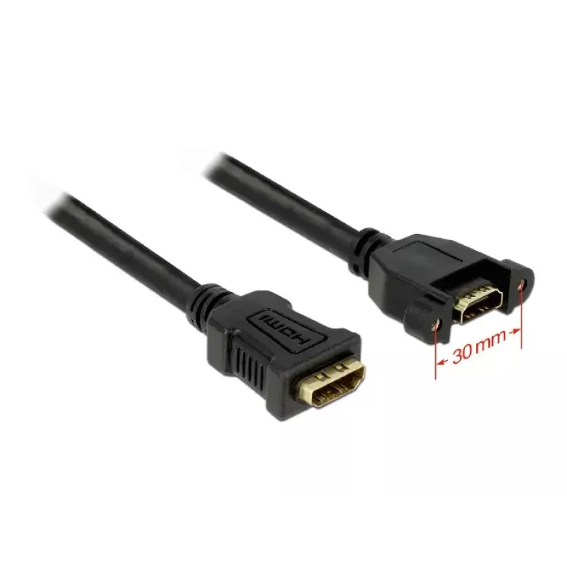 HDMI-Kabel DeLOCK 0,25 m 2xHDMI