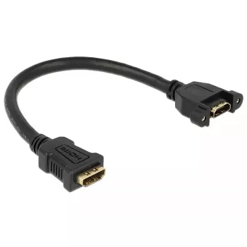 HDMI-Kabel DeLOCK 0,25 m 2xHDMI