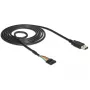 USB-Kabel DeLOCK 1,8 m USB2.0-A/TTL 6-polig Schwarz