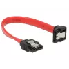 SATA-Kabel DeLOCK 83976 0,1 m 7-pin Schwarz Rot