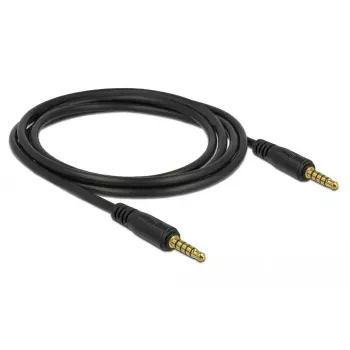Audiokabel DeLOCK 85697 2m 3.5mm Schwarz