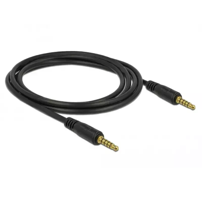 Audiokabel DeLOCK 85697 2m 3.5mm Schwarz