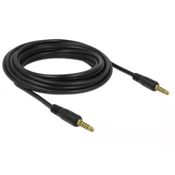 Audio-Kabel DeLOCK 85699 5m 3,5mm Schwarz