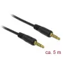 Audio-Kabel DeLOCK 85699 5m 3,5mm Schwarz