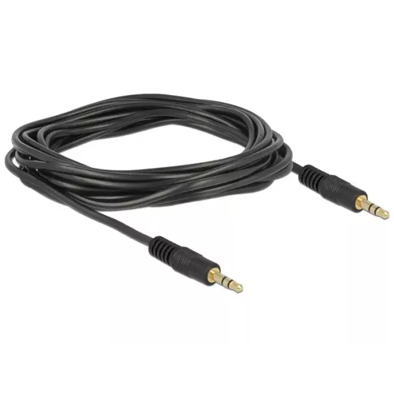 Audio-Kabel DeLOCK 3m 3,5mm M/M Schwarz