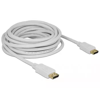DisplayPort-Kabel DeLOCK 84861 7 m Weiß