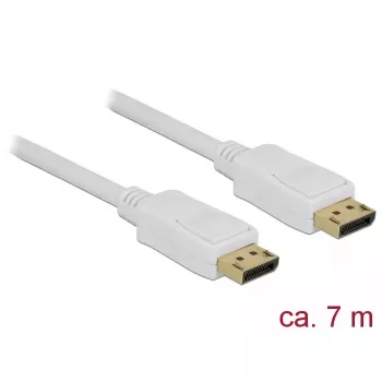 DisplayPort-Kabel DeLOCK 84861 7 m Weiß