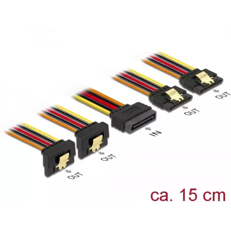 Internes Stromkabel DeLOCK 60150 0,15 m