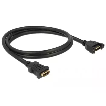HDMI-Kabel DeLOCK 85466 1 m HDMI Typ A Standard Schwarz