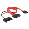 SATA-Kabel DeLOCK 0,3 m Rot