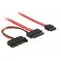SATA-Kabel DeLOCK 0,3 m Rot