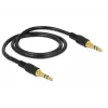 Audiokabel DeLOCK 85545 0,5 m 3,5 mm Schwarz
