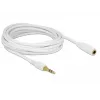 Audio-Kabel DeLOCK 85591 5m 3,5mm Weiß