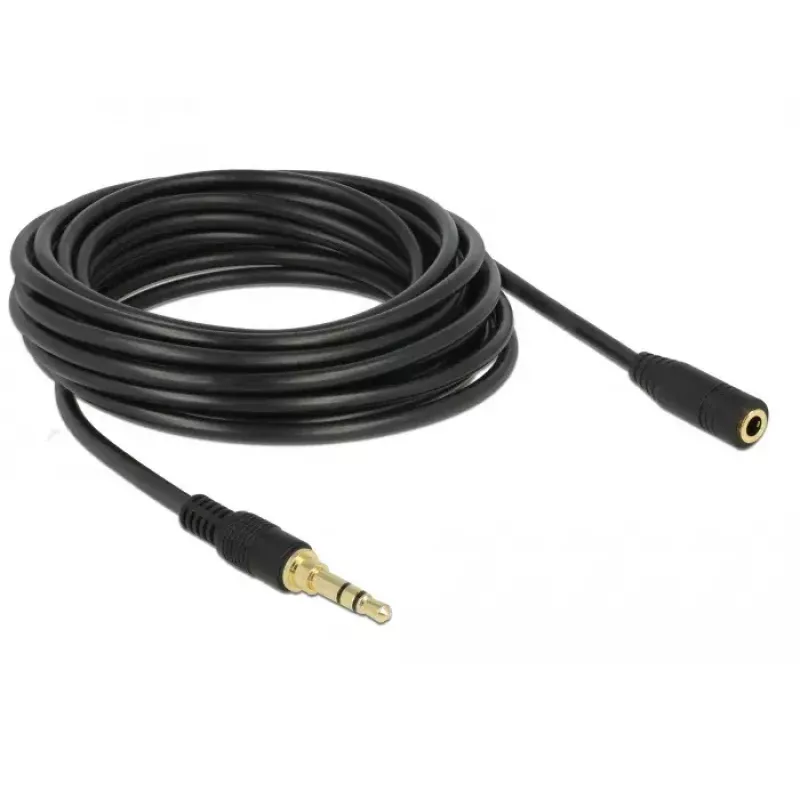 Audio-Kabel DeLOCK 85590 5 m 3,5 mm Schwarz