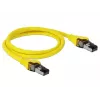 Netzwerkkabel DeLOCK 86581 RJ-45 Cat8.1 1m Gelb