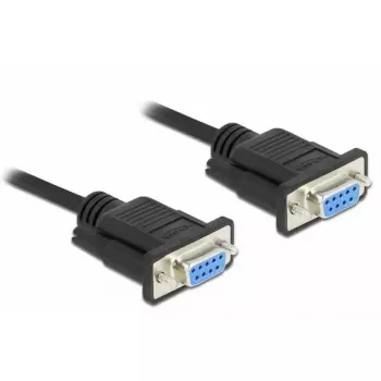 Serielles Kabel RS-232 DeLOCK 87472 2 m Buchse zu Buchse
