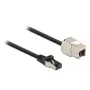 Kabel RJ45-Stecker auf Keystone-Modul RJ45-Buchse DeLOCK 87028