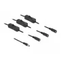 DC-Kabel DeLOCK 86795 5,5 x 2,1 mm Stecker auf 3 x Buchse mit Schalter 1 m