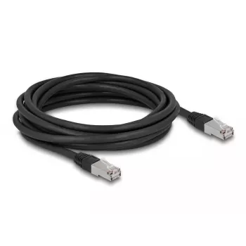Netzwerkkabel DeLOCK RJ45 Cat.6A 5m Schwarz