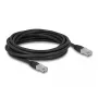 Netzwerkkabel DeLOCK RJ45 Cat.6A 5m Schwarz