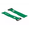 Klett-Kabelbinder DeLOCK 19553 Grün 280mm 3 Stück
