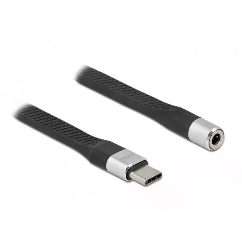 FPC-Flachbandkabel DeLOCK 86942 USB Type-C auf 3,5-mm-Klinke 10 cm